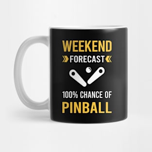 Weekend Forecast Pinball Mug